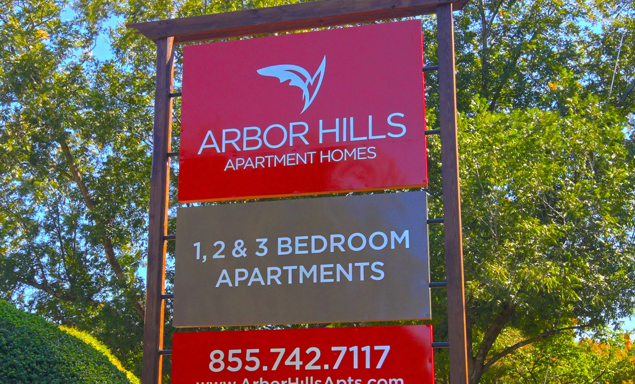 [ ARBOR HILLS ] design, layout, signage