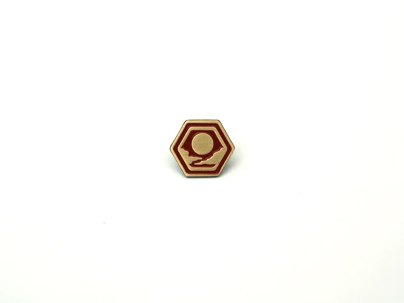 Komäfi x MadKidGenius Sun Set Lapel Pin