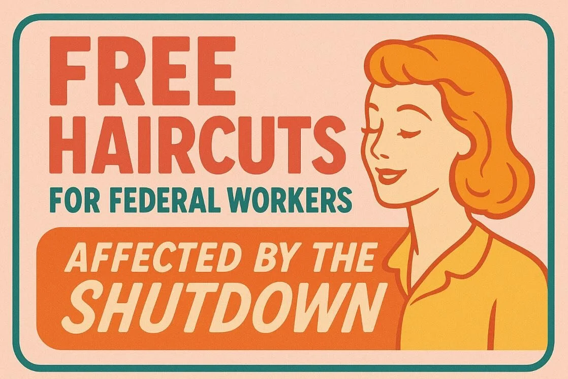 This place is crazy, so let&rsquo;s just help each other out, ok? If you&rsquo;re affected by the shut down and still need to look spiffy for work, give us a call. Space is limited. Must call to book #seacoastnh #dovernh