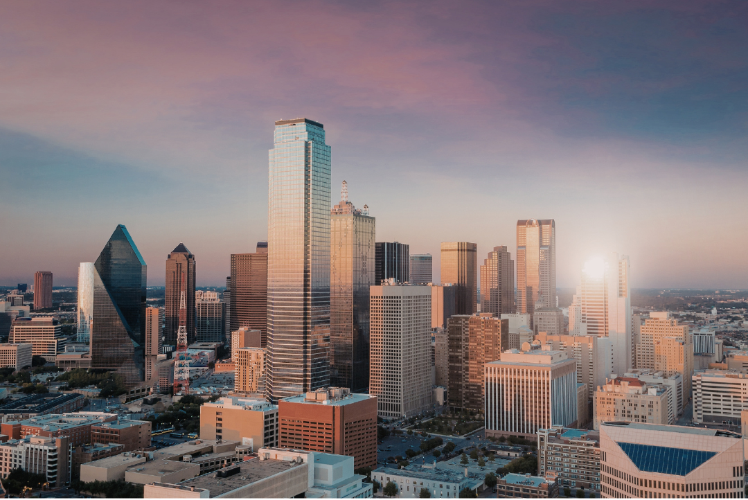 Dallas Texas skyline during the day