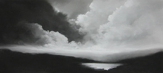 Illumination IV (Pastel on paper, 20" x 44")