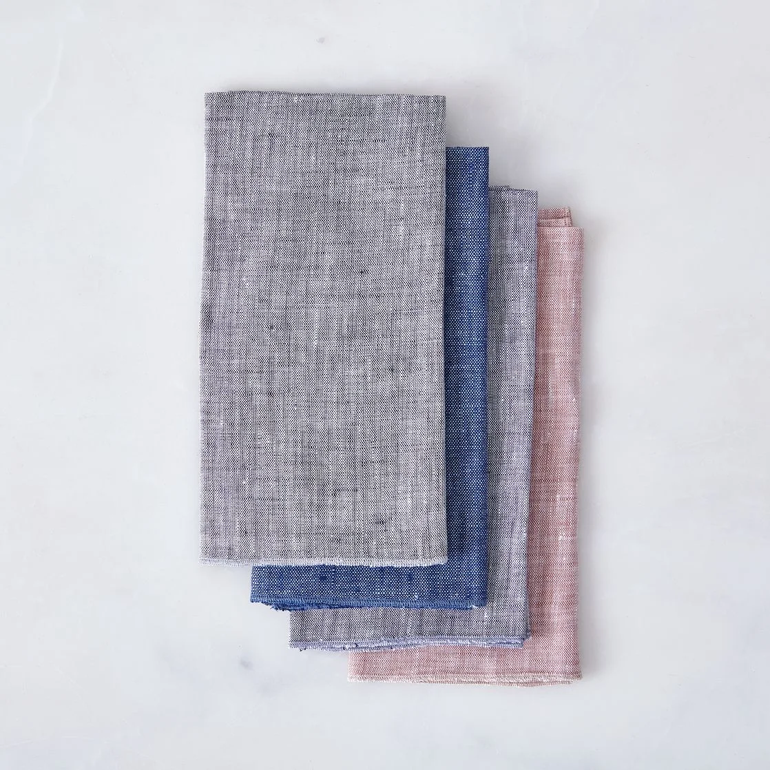 Linen Chambray Napkins (Set of 4)