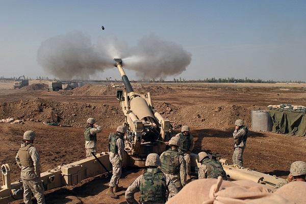 U.S. Marines in Fallujah - For decades, the United States government has considered the spread of Democracy to be one of its greatest contributions to the world.