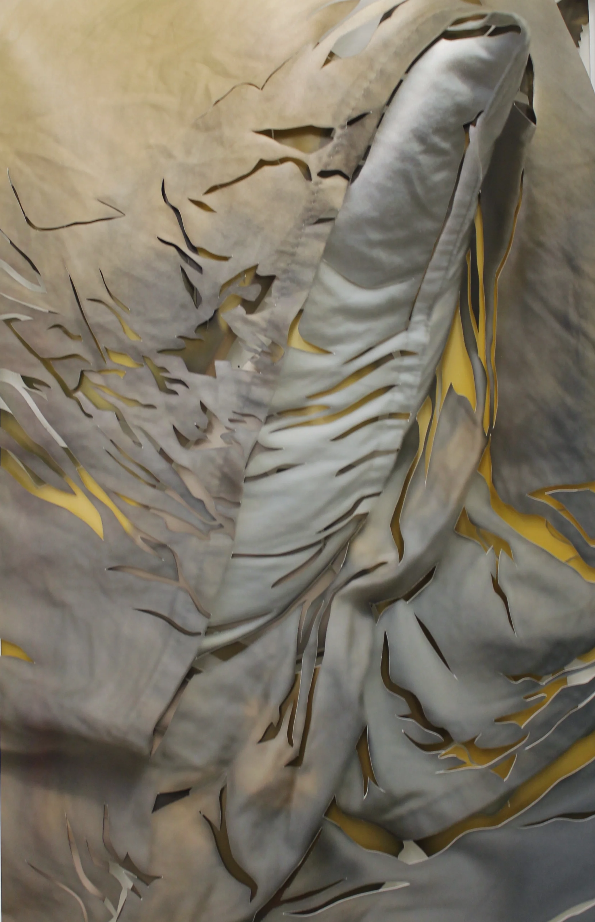  24 x 36   layered collage  early 2018 