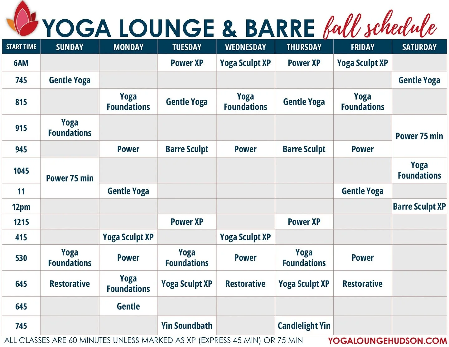 🍁Fall into a new routine. 🍂 

New fall schedule features all your favs + your most requested additions:

🌅 An energizing new 6AM line-up to kickstart your mornings

💪 More Sculpt classes to build your strength + resilience 

🧘&zwj;♀️ More Yin &a