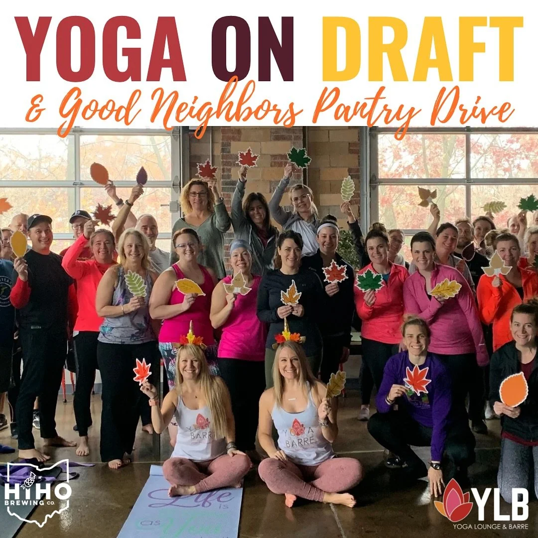 Do Yoga, Do Good, &amp; Drink Beer - this Sunday!

Together we can have fun while making a difference! Join us for a grateful and goofy Thanksgiving themed yoga class with @yogabestieweirdos. Stick around to toast a pint to gratitude and giving back.