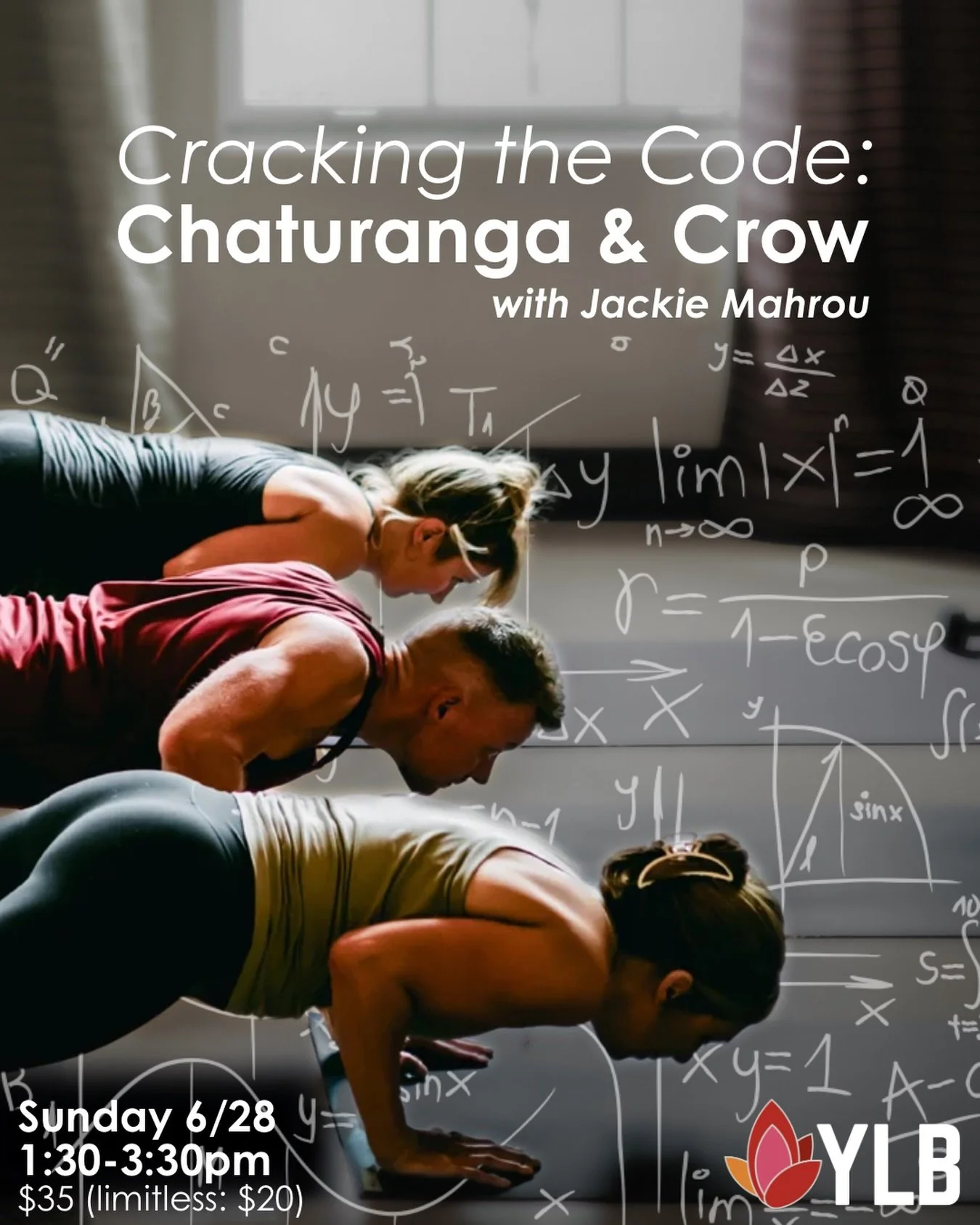 Chaturanga and Crow have more in common than being C poses you love to hate! They are actually asking nearly the same thing from your arms and shoulders. Once you find that connection in your body, everything comes together. Join @jackiemahrou to unp