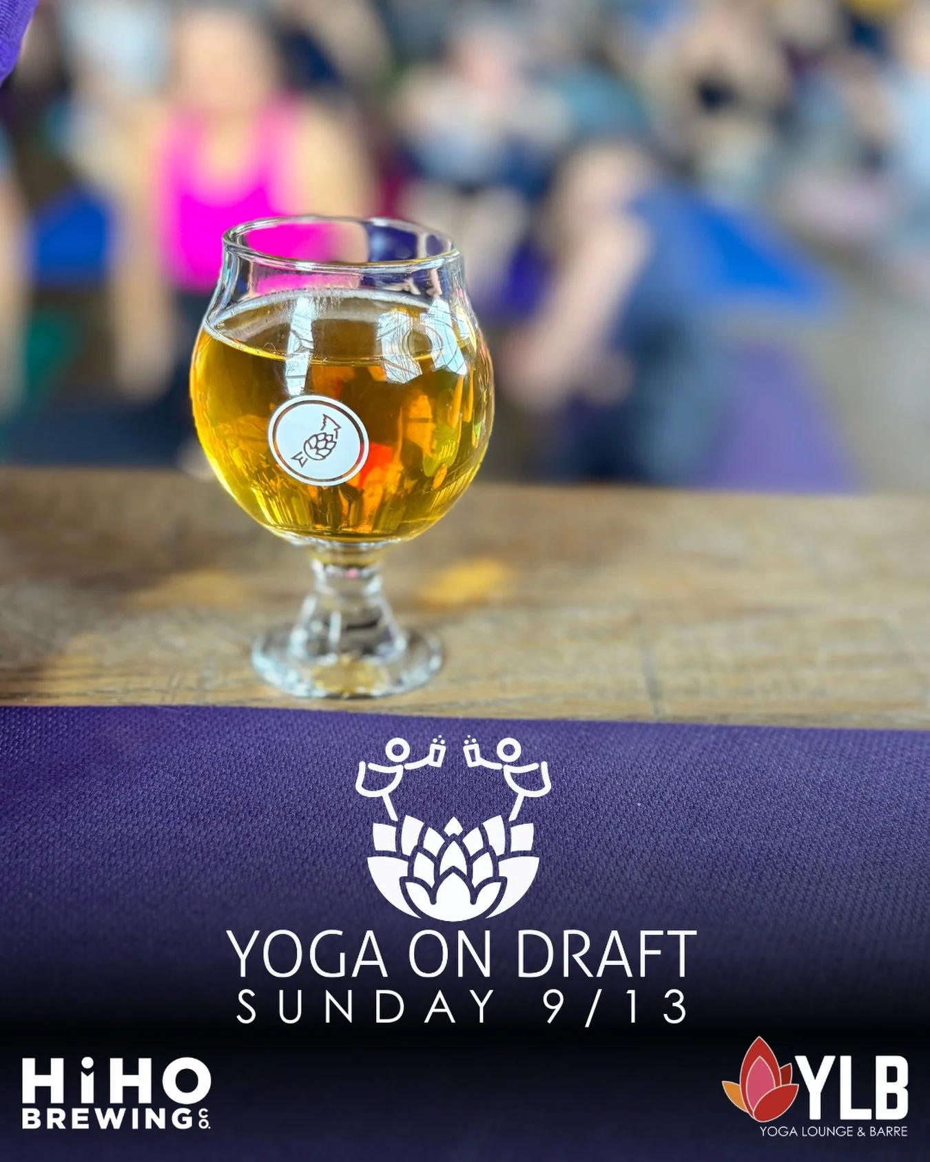 It's Siptember @yoga_on_draft at @hihobrewingco! Join the @yogabestieweirdos to put the FALL in Cuyahoga Falls. Kick off a festive week that includes the Yard Haunt release on Wednesday and Oktoberfest Friday! 

$25 includes yoga &amp; beer. 

Kitche