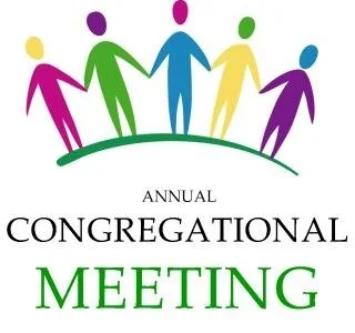 Sunday, May 31: Annual Congregational Meeting THIS Sunday