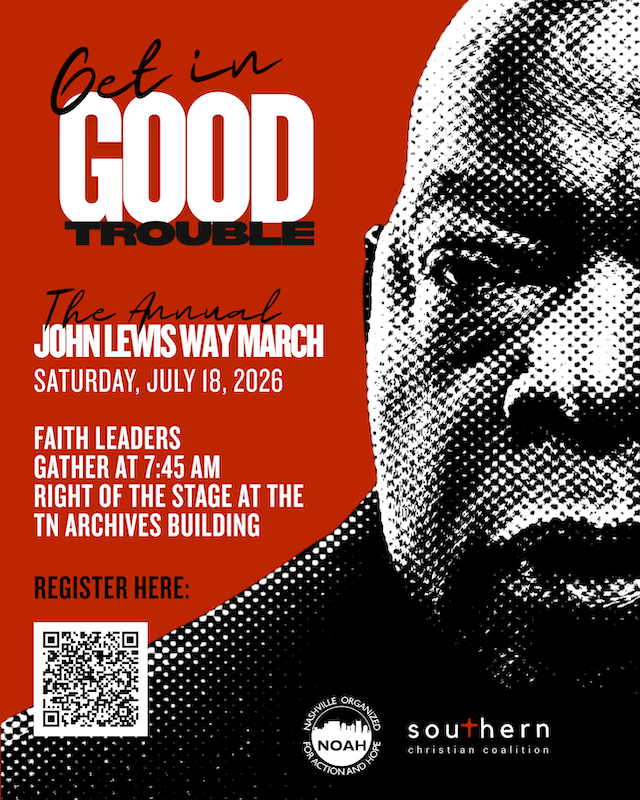 Sat., July 18: Annual John Lewis Way March