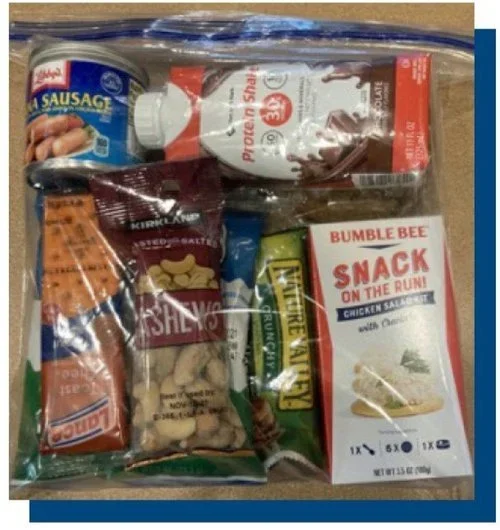 Sun., Nov. 29, During Lunch: Bring Items for RITI Snack Bags and Help Us Build Them!