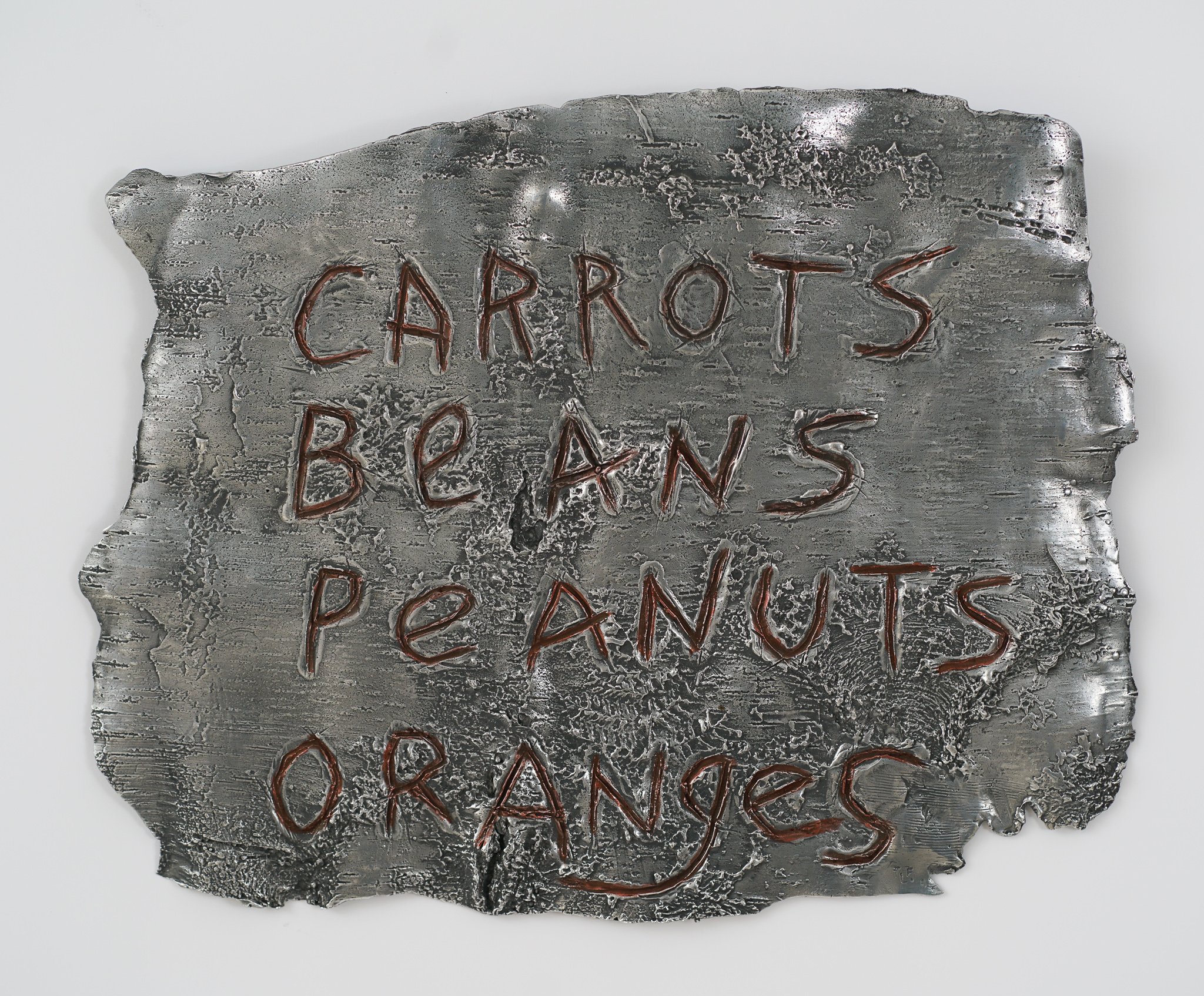 CARROTS, BEANS, PEANUTS, ORANGES