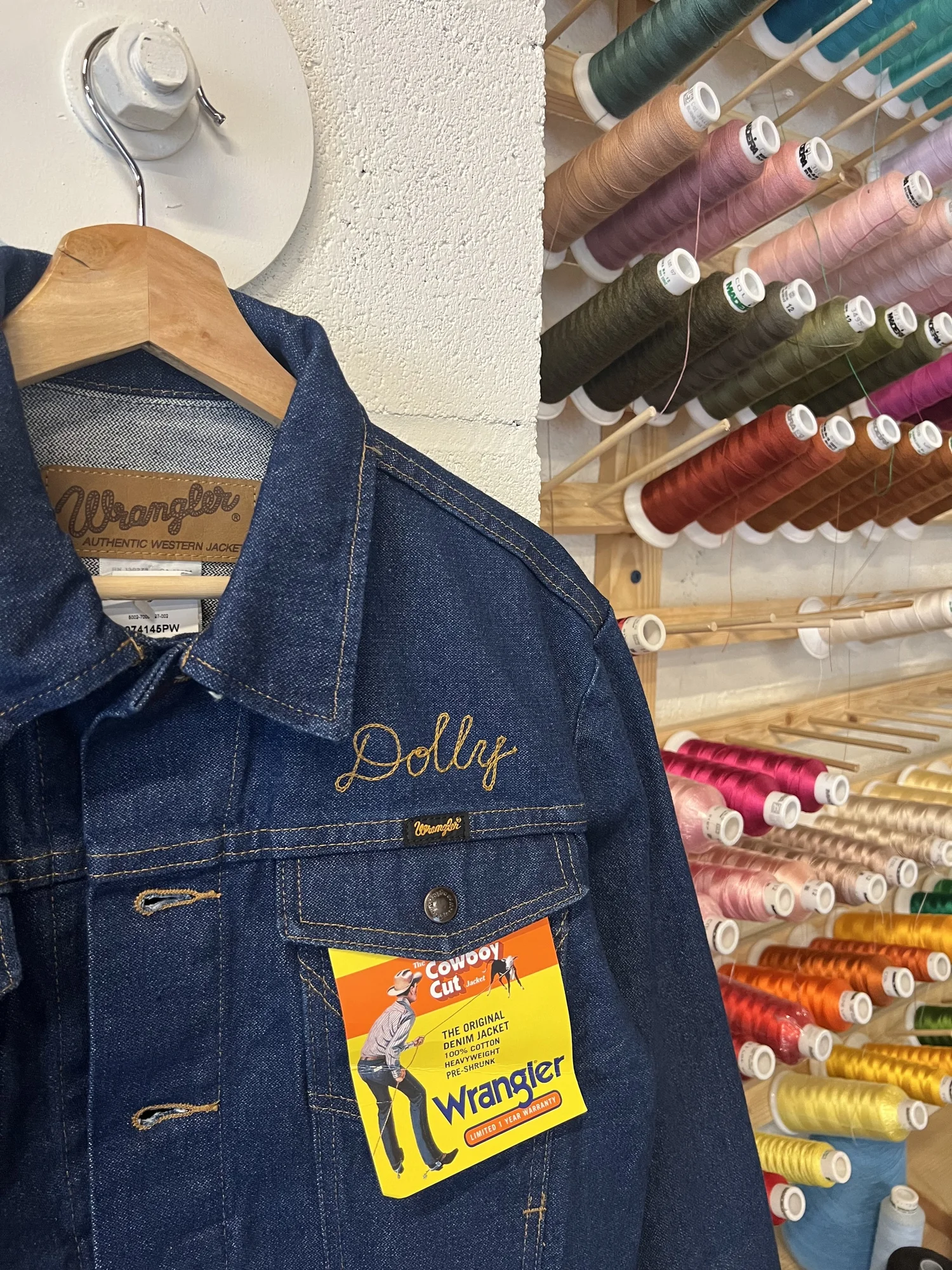 Adult Wrangler Trucker Jacket + Custom Name — RangerStitch
