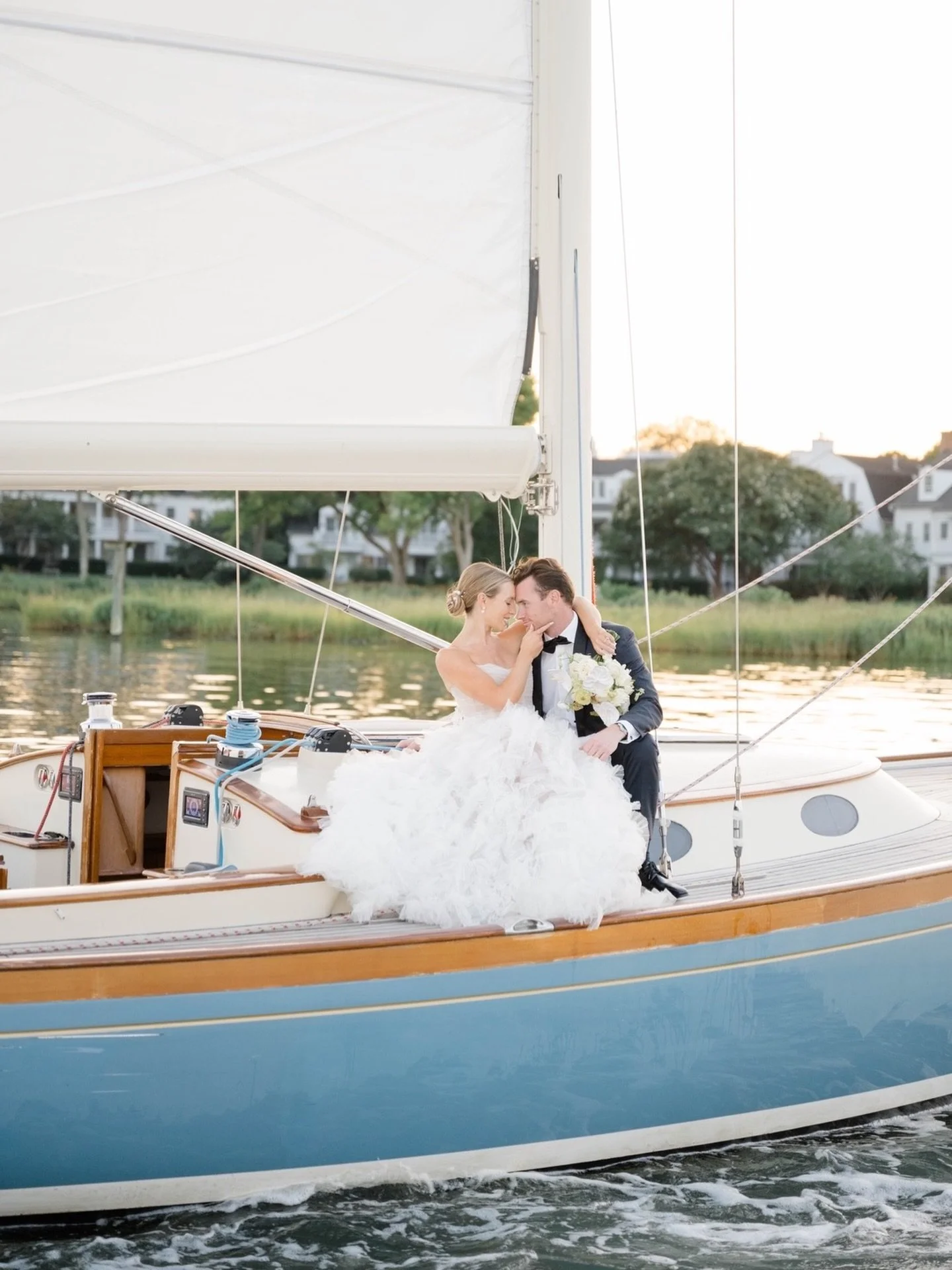 Rainy Mondays creating daydreams of summer sunsets. 
#coastalwedding