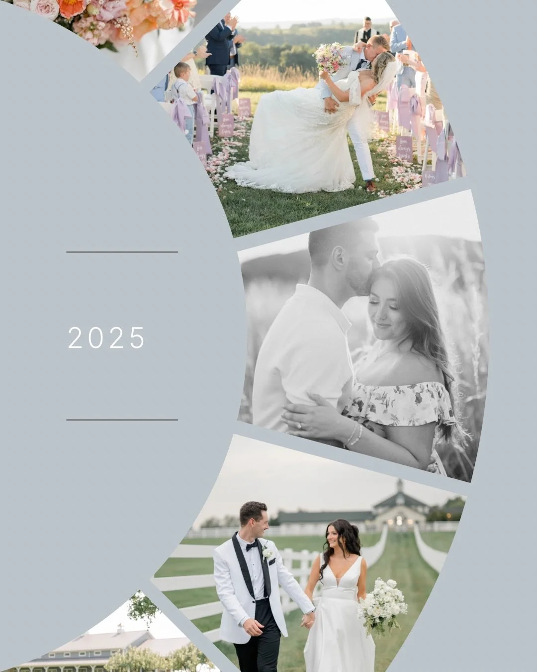 2025 Recap ✨ 
Forever thankful for wonderful couples, families and vendors that I get to work with.
