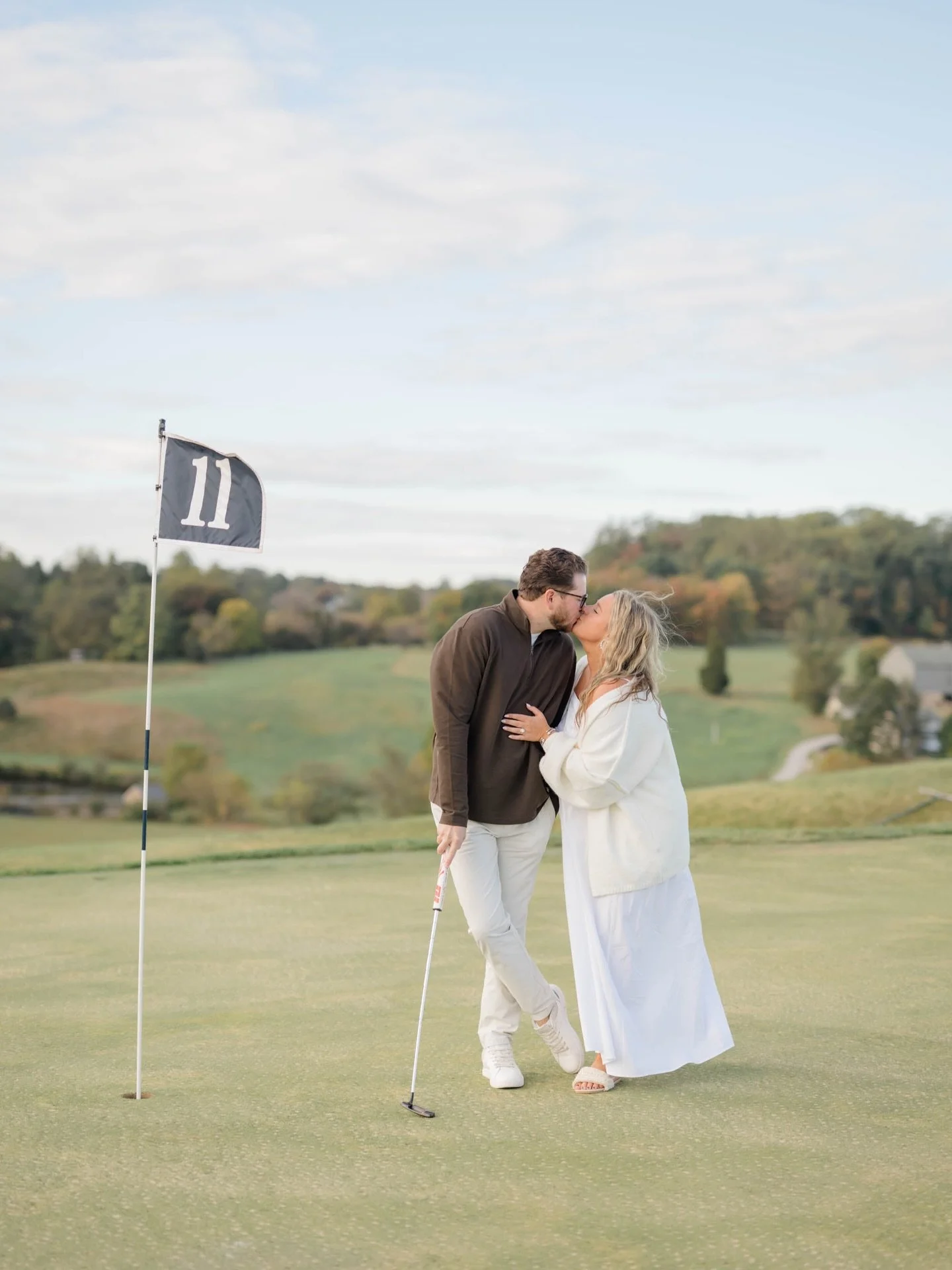 A little green on the greens for your St. Patrick&rsquo;s Day 🍀