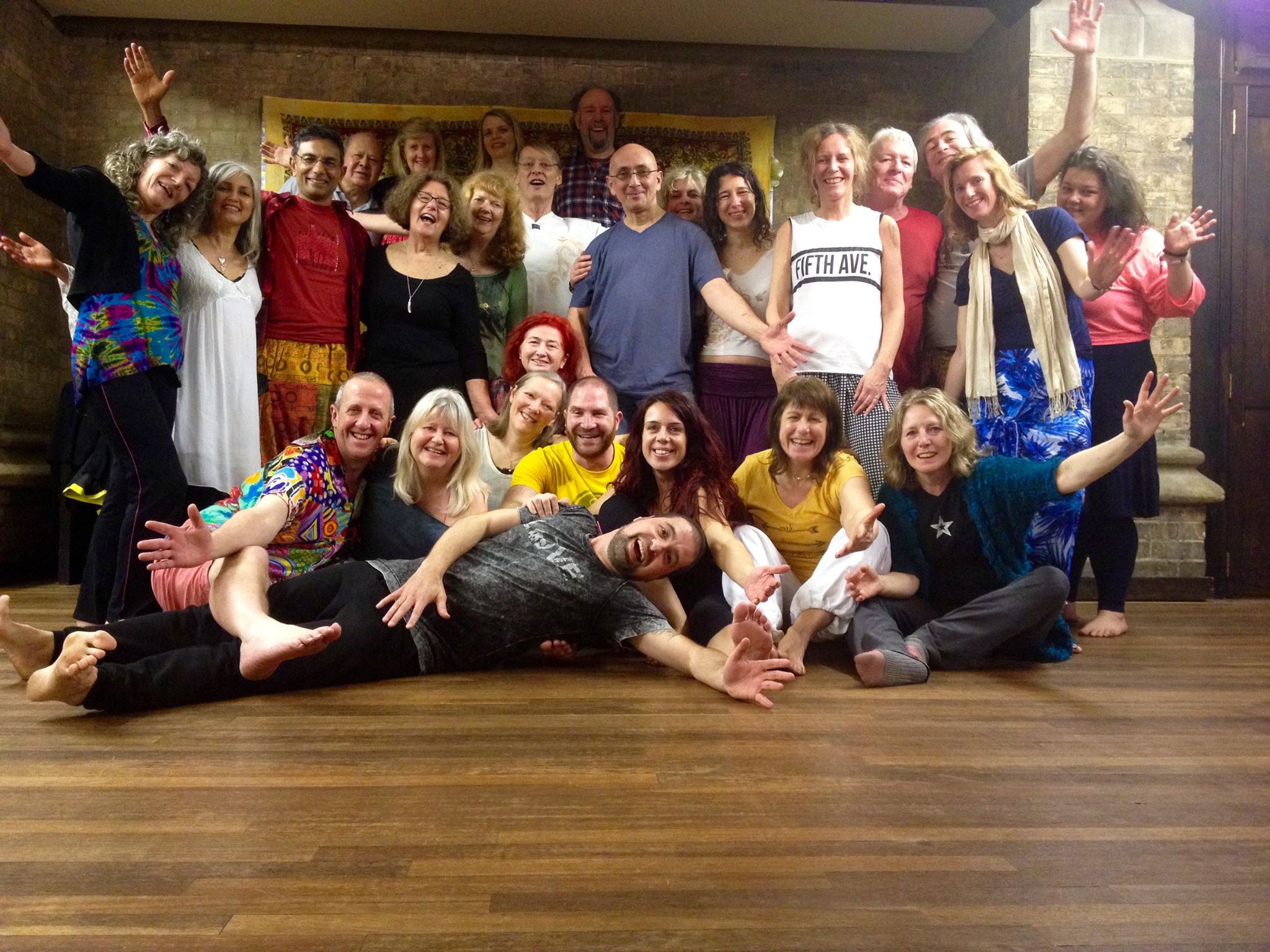 The smiling faces say it all! Third year students feel empowered to be part of the Biodanza Movement...