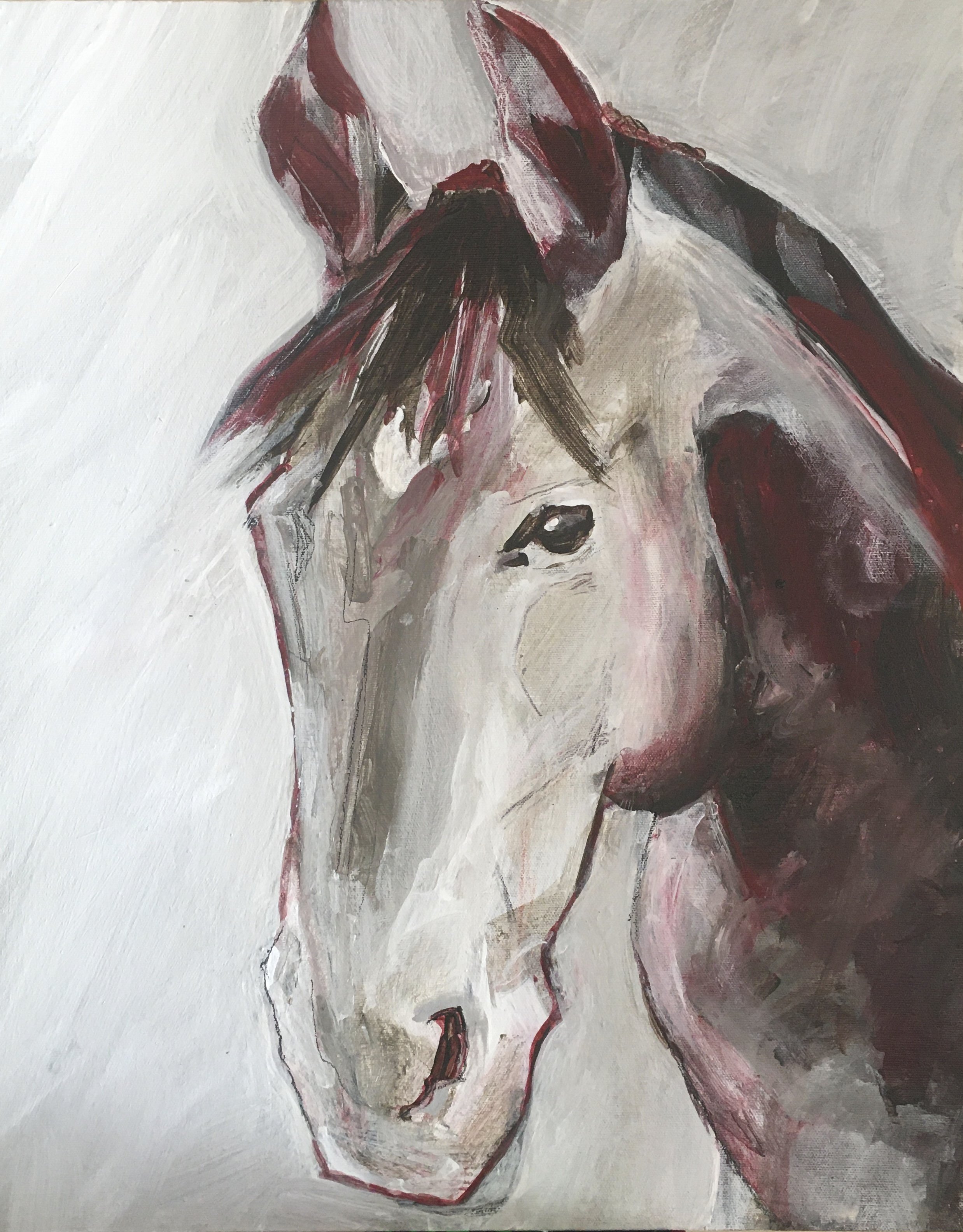 Horses , Commission Portrait, 2020