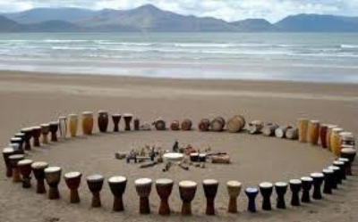drums in circle at the shore.jpeg