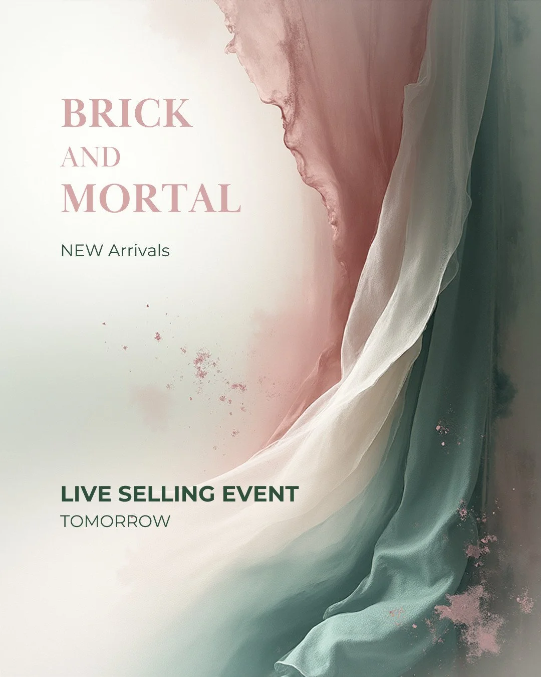 Tomorrow is: Quince SHOES!!!!, nordstrom jewelry and OQQ apparel. Kind of a random mix BUT pieces that are gorgeous! 

See you there!

I am out today sourcing for future shows at Magic Las Vegas. If you are at Magic, let me know, let's meet up!