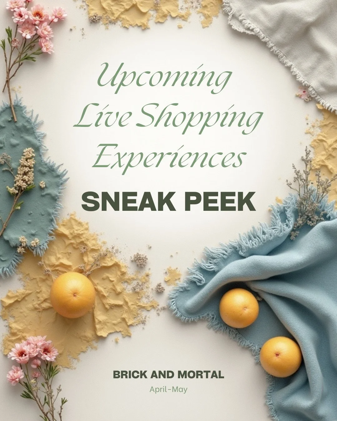 4/14- Halara Pallet Pulls
4/16-Halara Pallet Pulls
4/18- Modern/Vintage
4/21- OGL Pallet Pulls
4/23- Graphic Tees Pallet Pulls
4/25- Modern/Vintage
5/5- Jewelry
5/7- Levis/Target Pallet Pulls
5/9- Modern/Vintage 

Sign up for text notifications to st