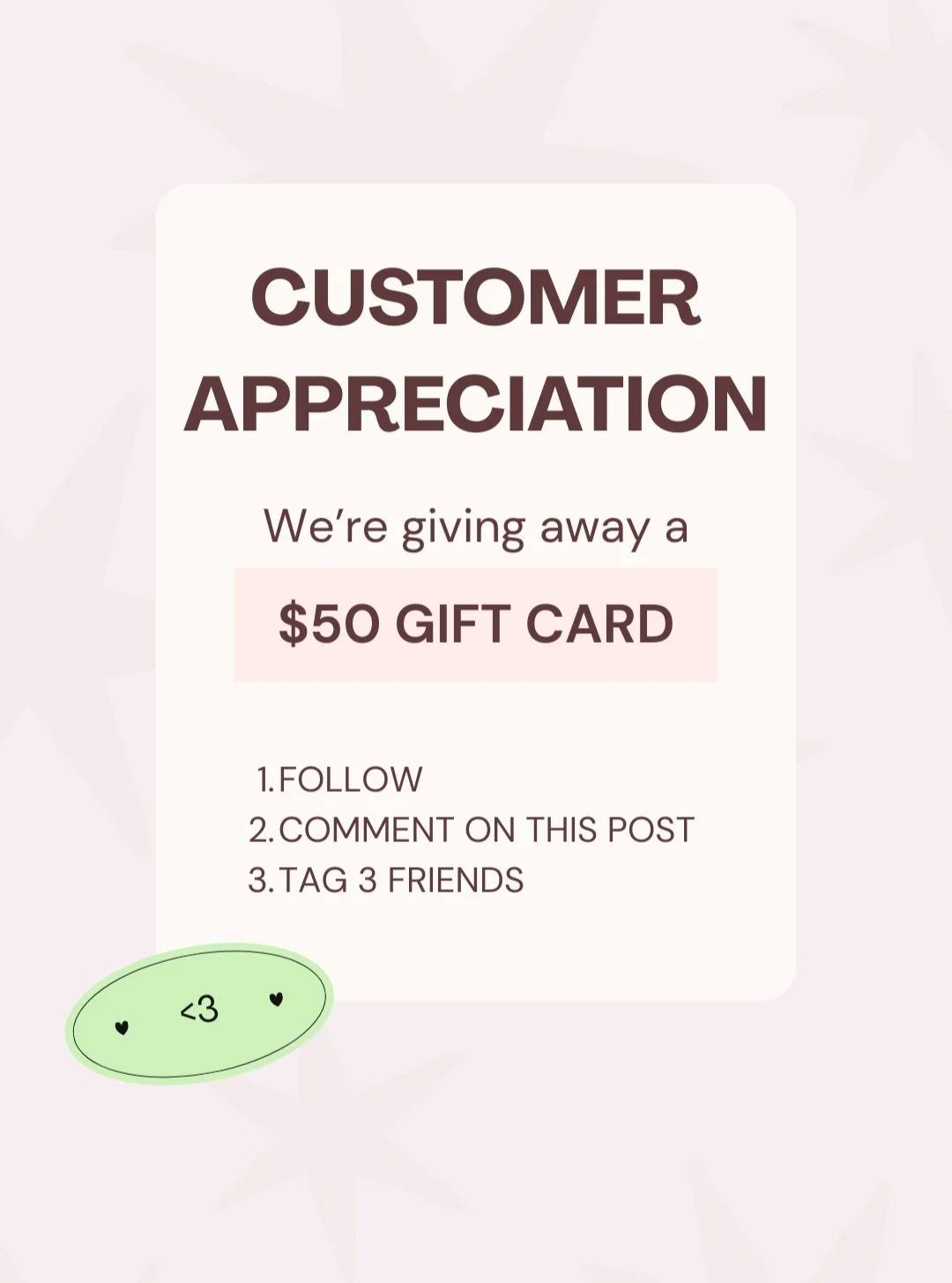 Follow, Comment and Tag 3 friends to be entered to win a $50 Poshmark Giftcard!

Winner will be drawn Friday 8/28/26 and announced via stories. 

Thank you so much for being here and supporting my business!