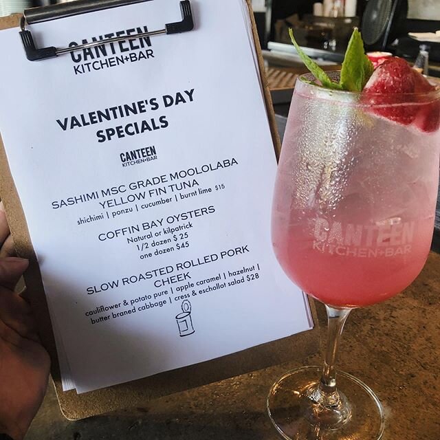 ❤️Valentine&rsquo;s Day specials ❤️ Give us a call on 5471 7477 and book your table for this evening