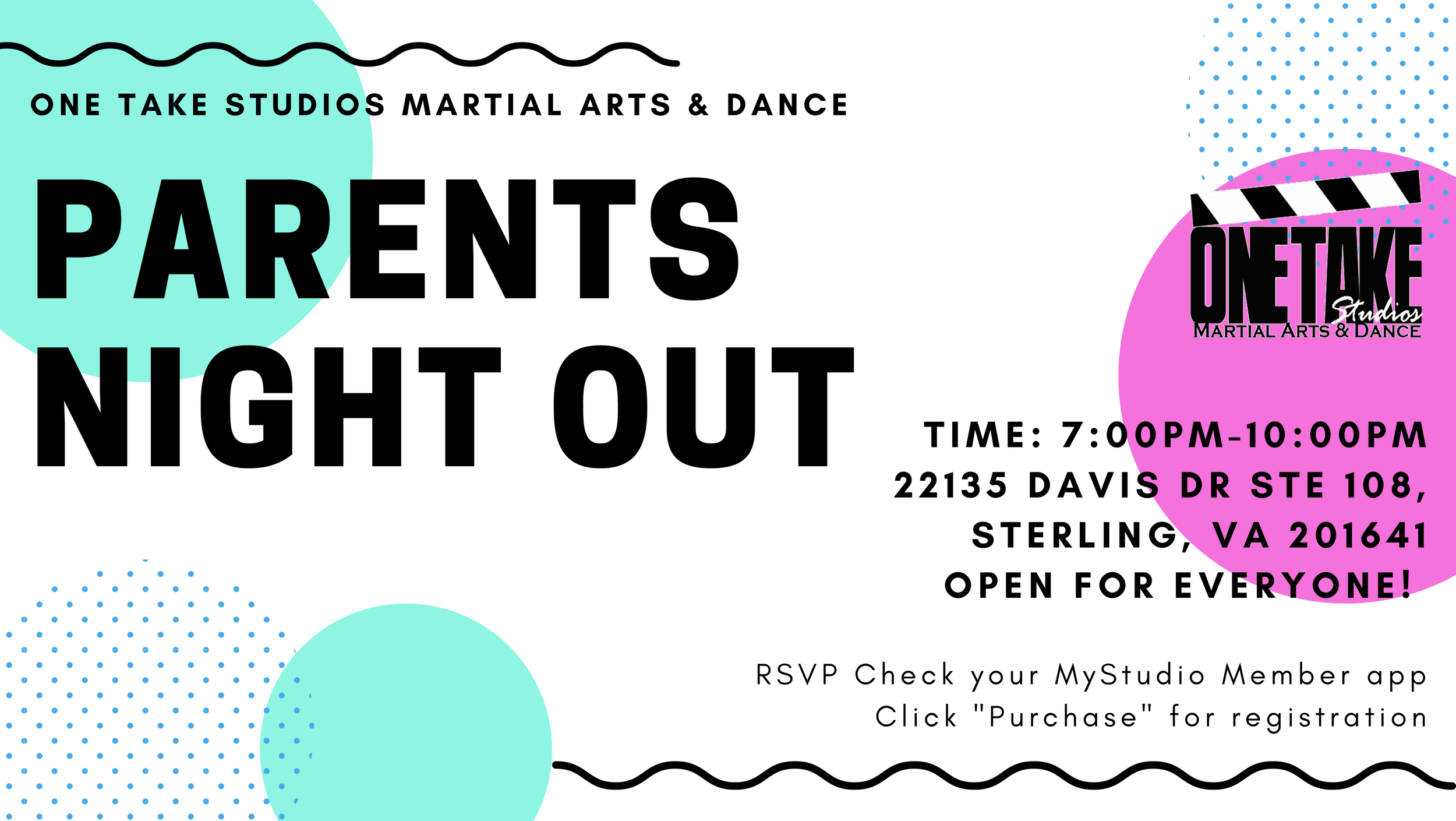 Parent's Night Out *Special Discount for You and Your Friends*
