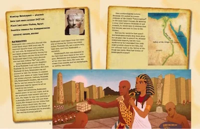 Pages from Case Closed: Nine Mysteries Unlocked by Modern Science (Kids Can), winner of the Norma Fleck Award for Children's Non-fiction, 2011
