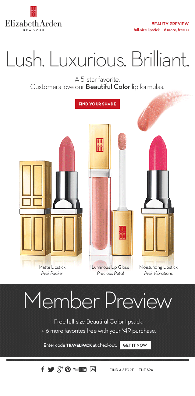 Client: Elizabeth Arden