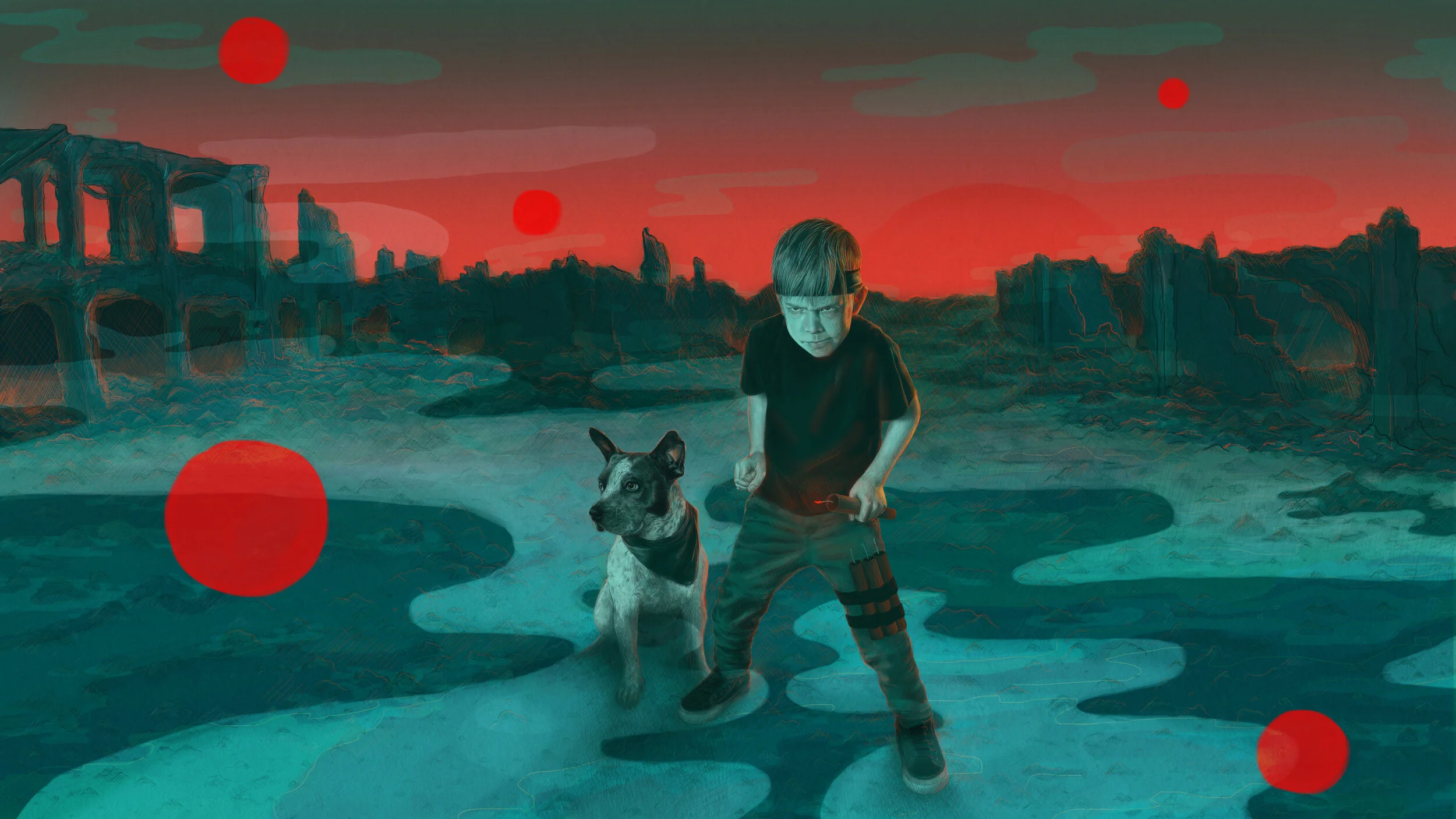  Digital illustration created using Adobe Photoshop 