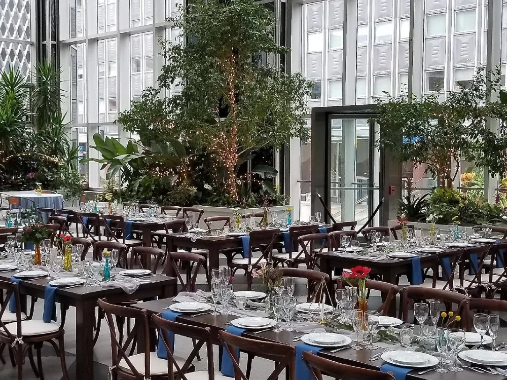 Wintergarden At Ppg Place Wedding Penn Rustics Rentals