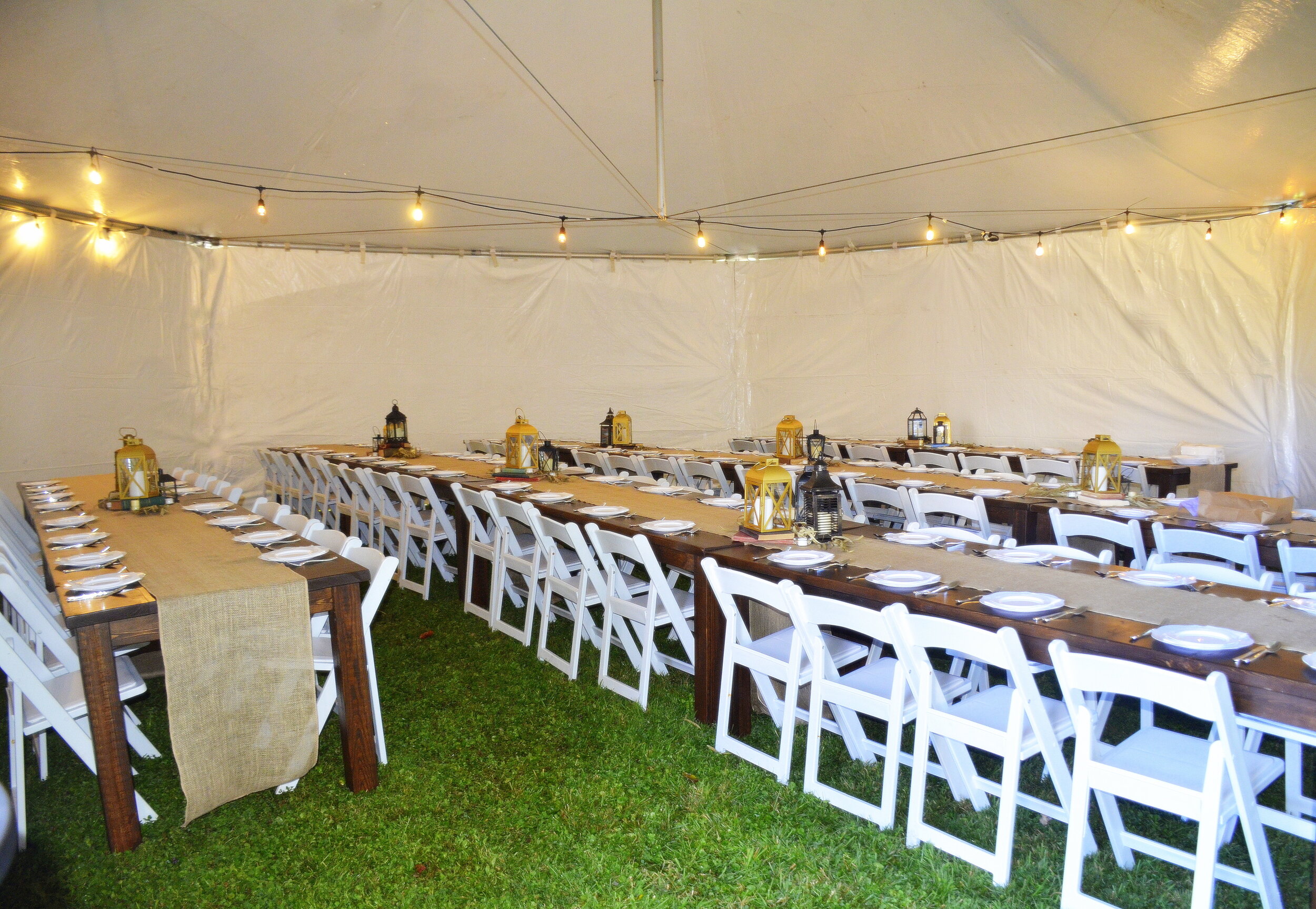 Westmoreland County Farm Country Farmhouse Table Wedding Rental Western PA