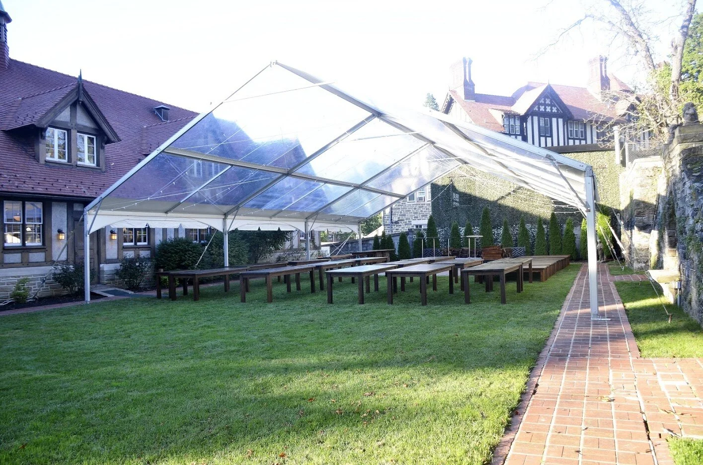 Highgate Carriage House Farm Table Wedding