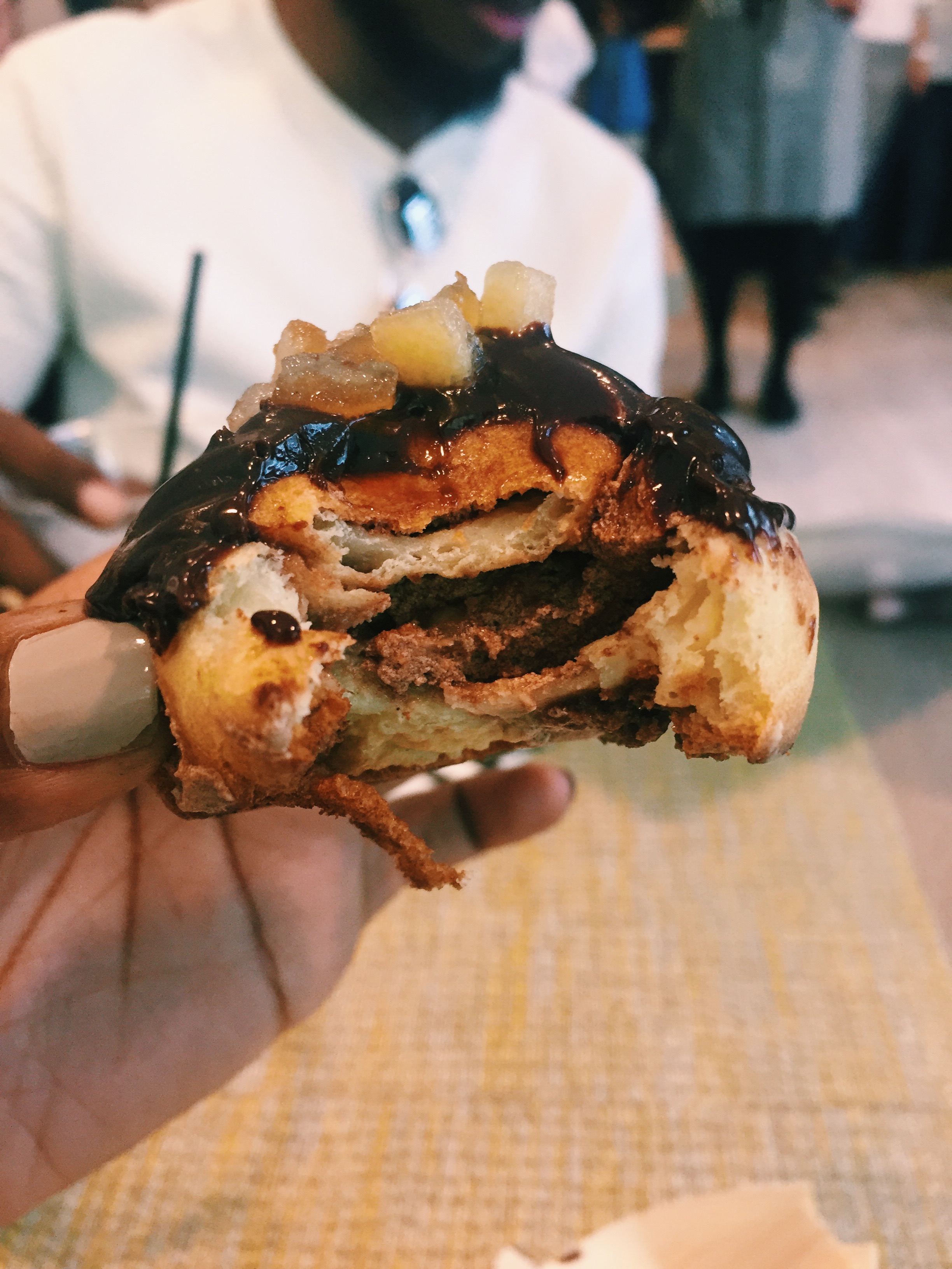 Chocolate and Orange Profiterole