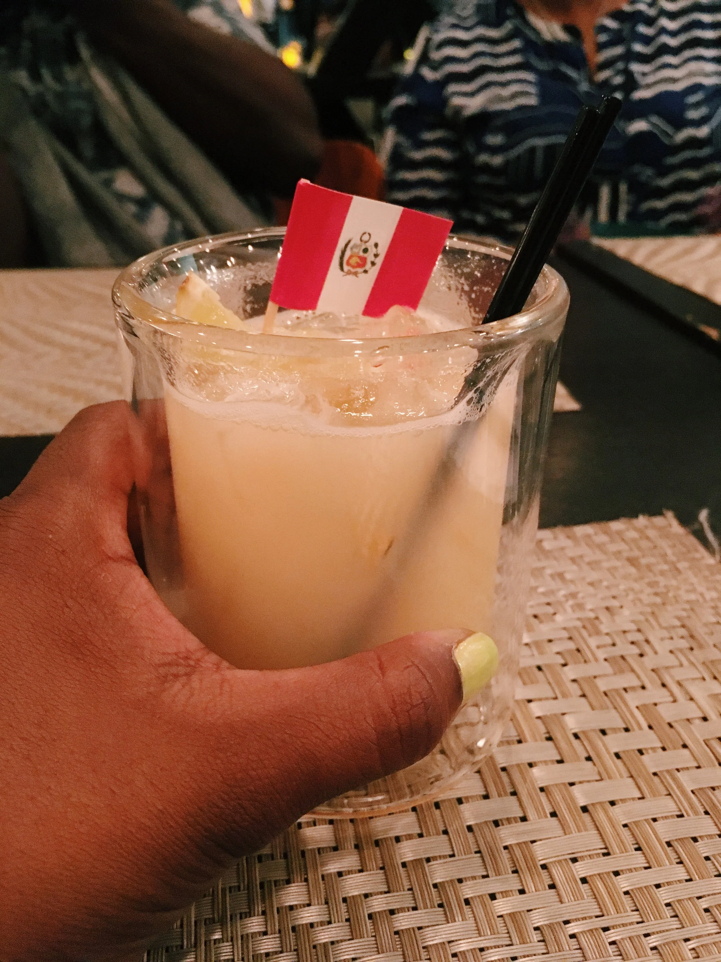 Passion Fruit Pisco Sour