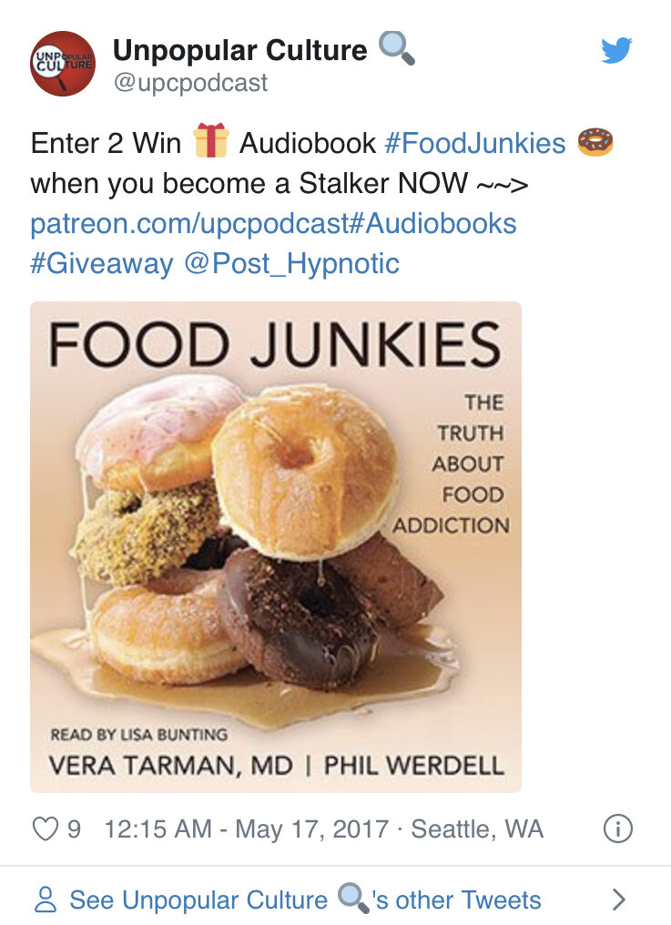 Ep: 41 - “Food Junkies” (Book Review) - The Psychology of Food ...