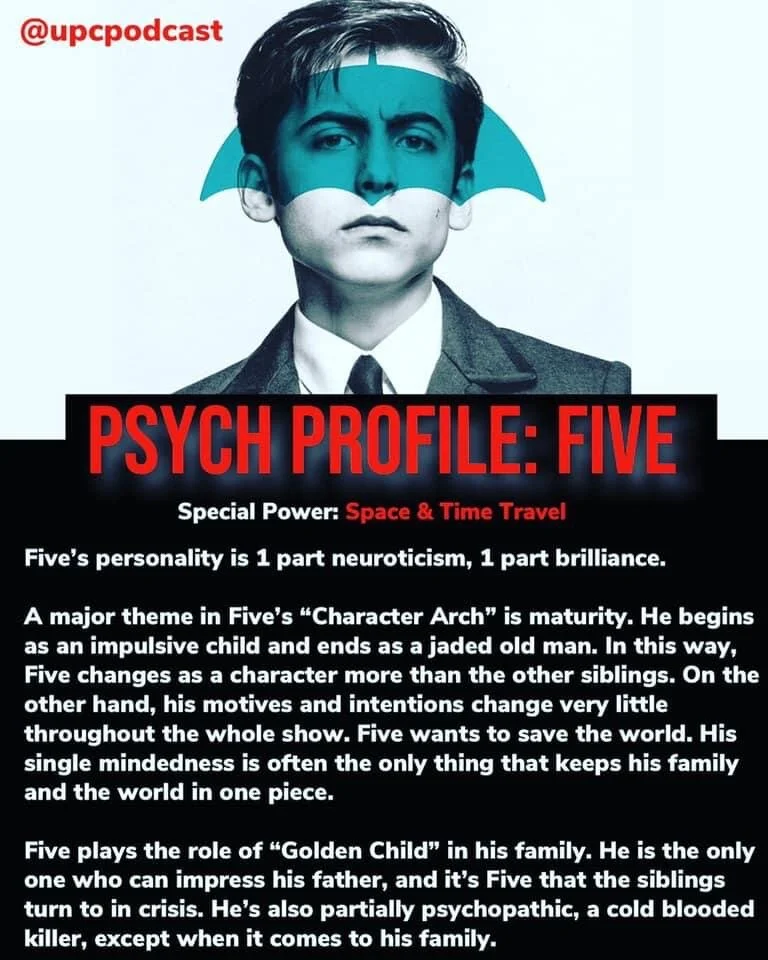 Ep: 213 - Therapist Profiles: Umbrella Academy, (Part 3) - The Psychology of Umbrella Academy (Preview)