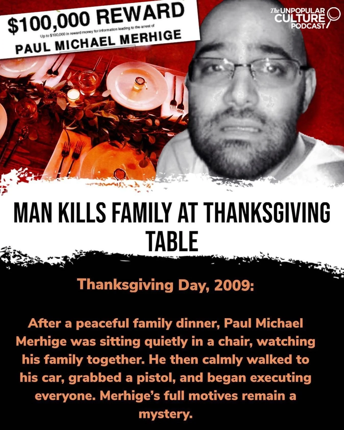 Ep: 274 - Woman Eats Husband for Thanksgiving Dinner - Man Murders His Family During Thanksgiving