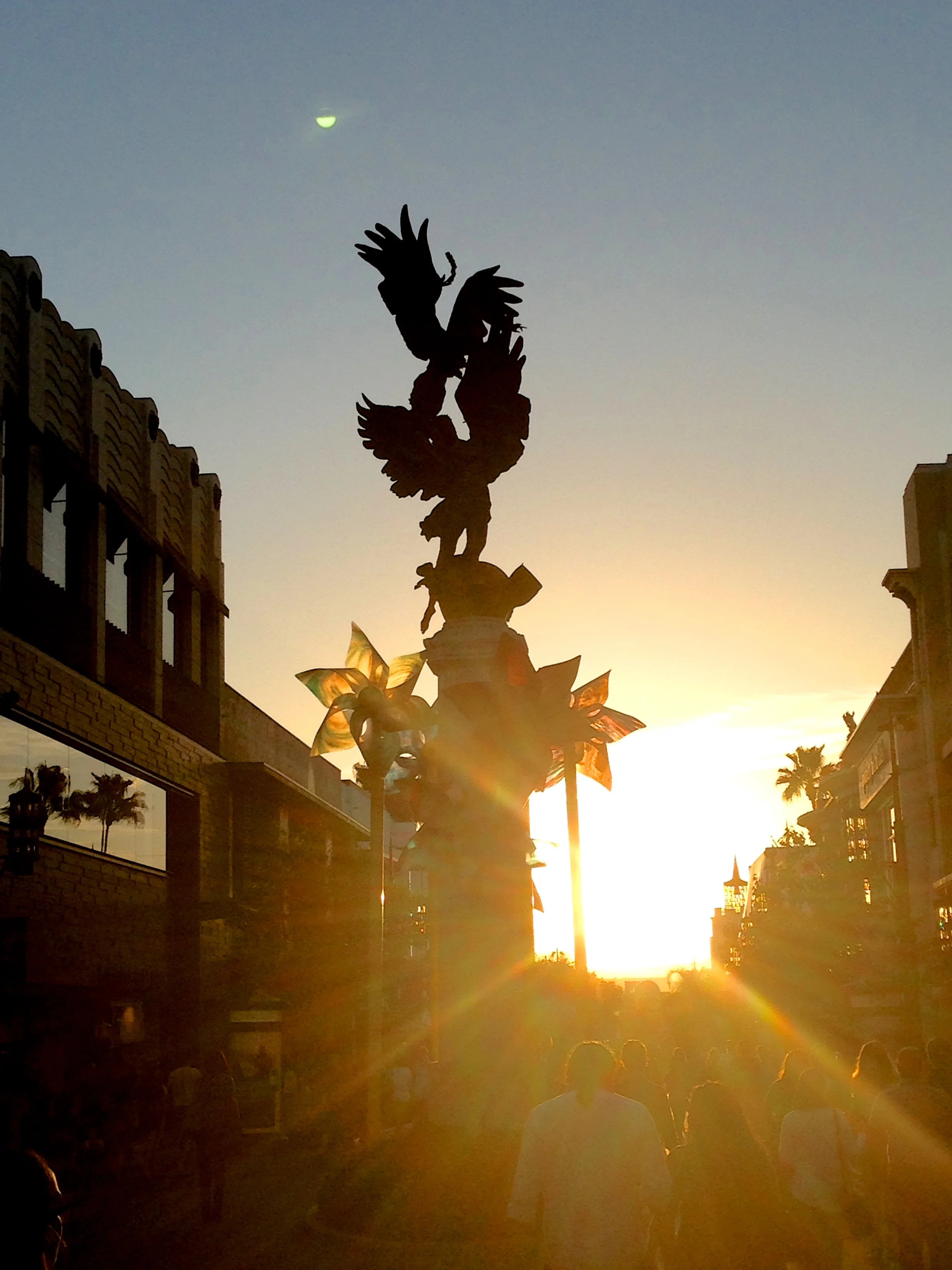 Sunset at The Grove