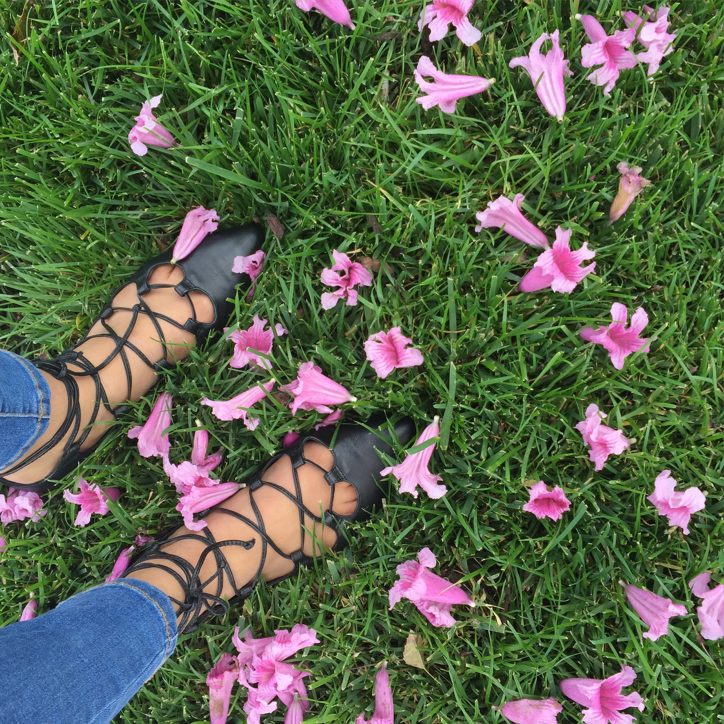 Schutz Flats Spring Flowers