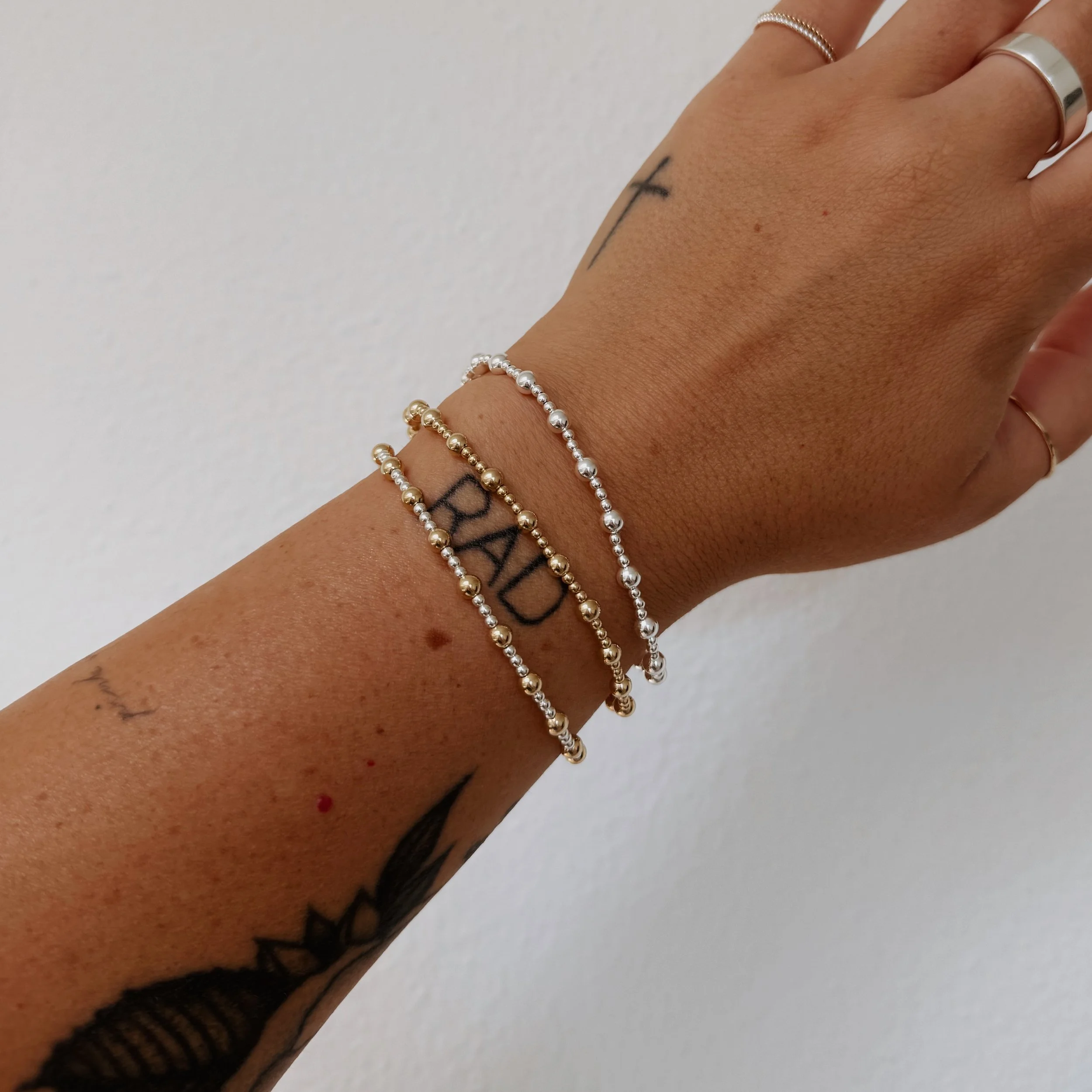 Stevie Mixed Bead Bracelet