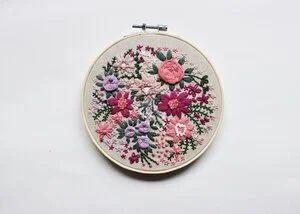 Embroidery Kit | Create Your Own | Floral For You