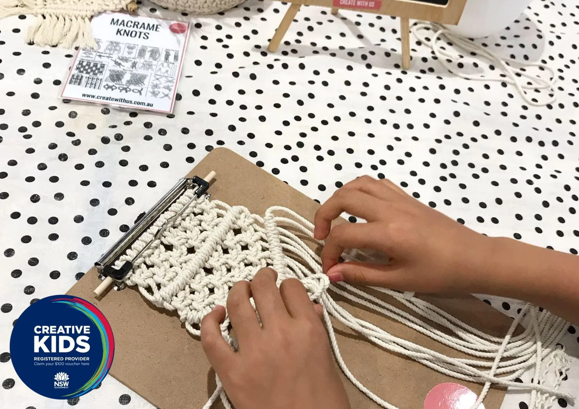 Creative kids voucher create with us