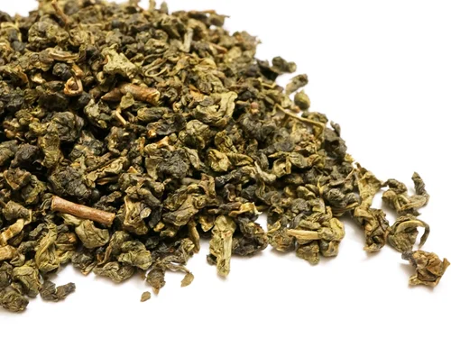 Jade Oolong rolled tea leaves