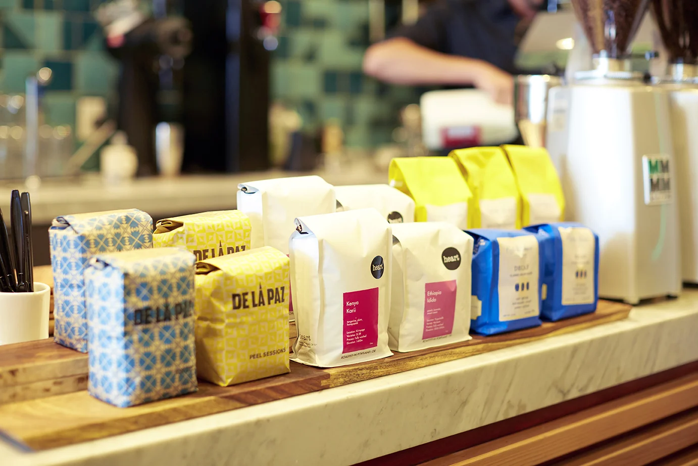 Some of the fine coffee beans we use.
