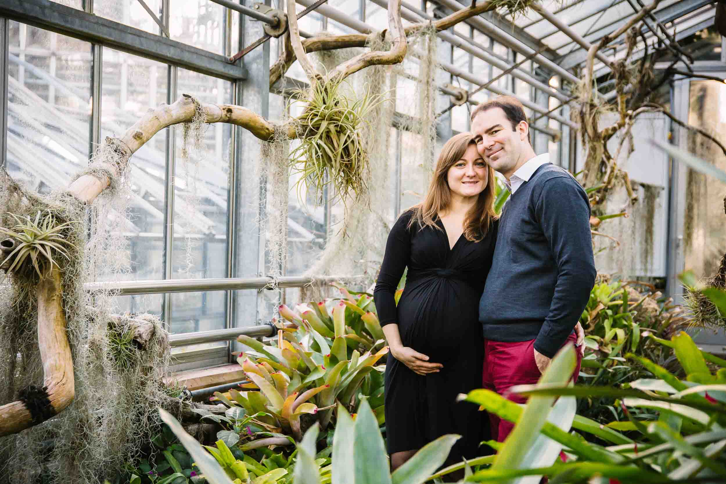 Botanical Maternity Shoot - Geneva
