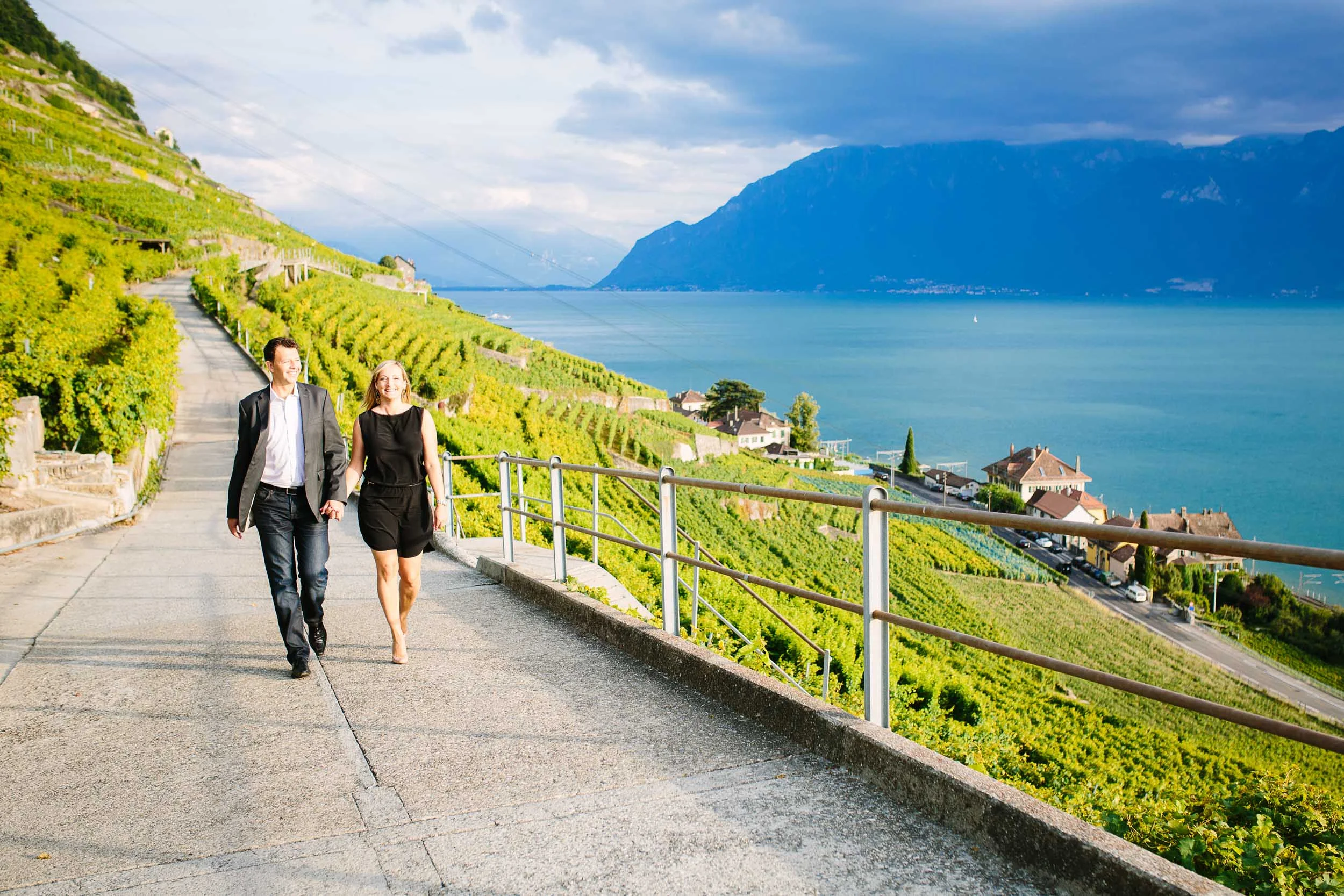 Apéro pre-wedding shoot | Lavaux