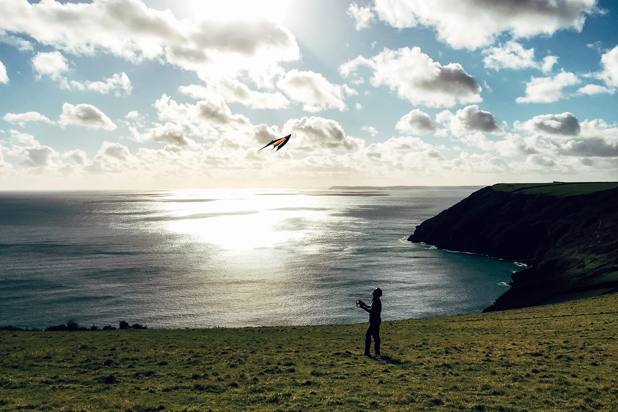 Flying a kite, things to do this spring
