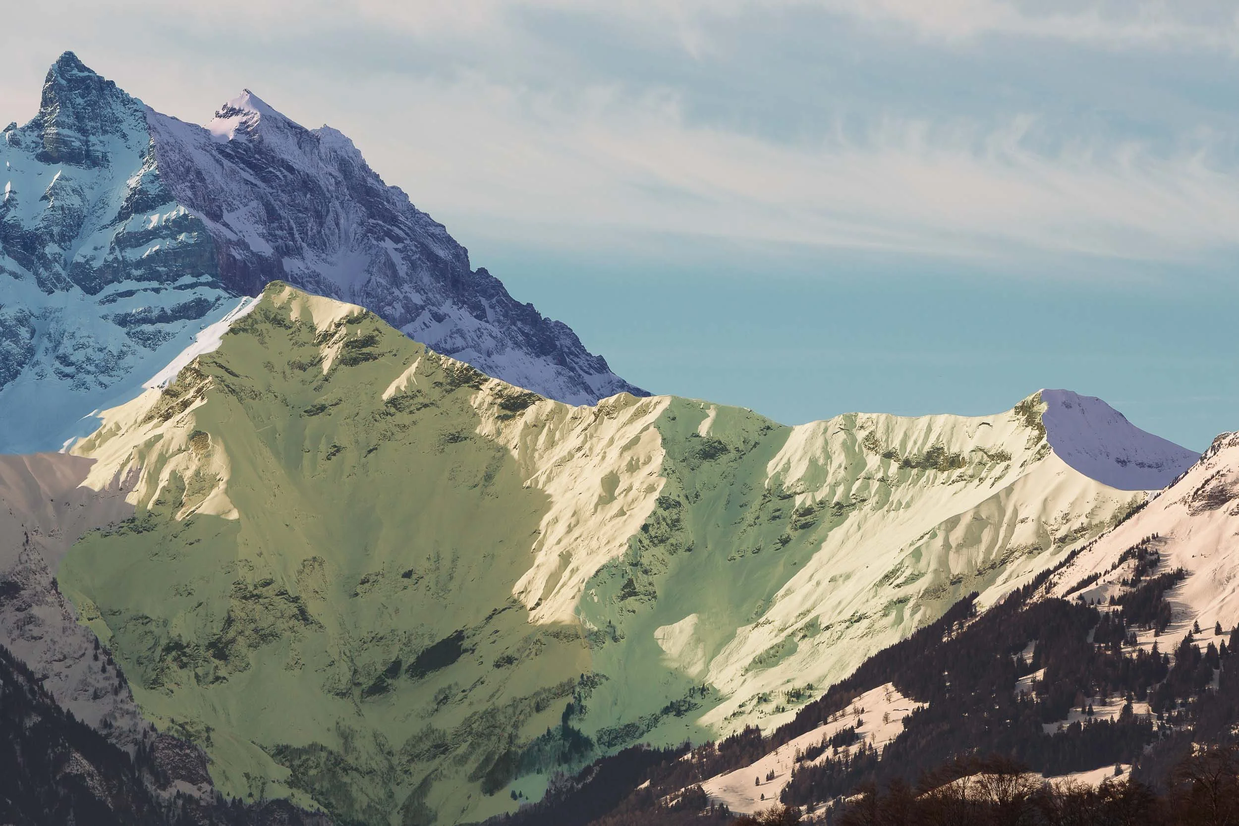 From the photo book 'Mountain' exploring the fragmented nature of perception and memory.